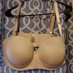 Torrid 44DD (E) push-up strapless bra